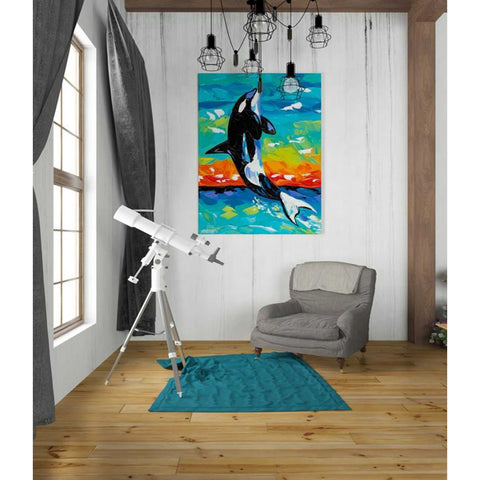 Image of 'Ocean Friends I' by Carolee Vitaletti Giclee Canvas Wall Art