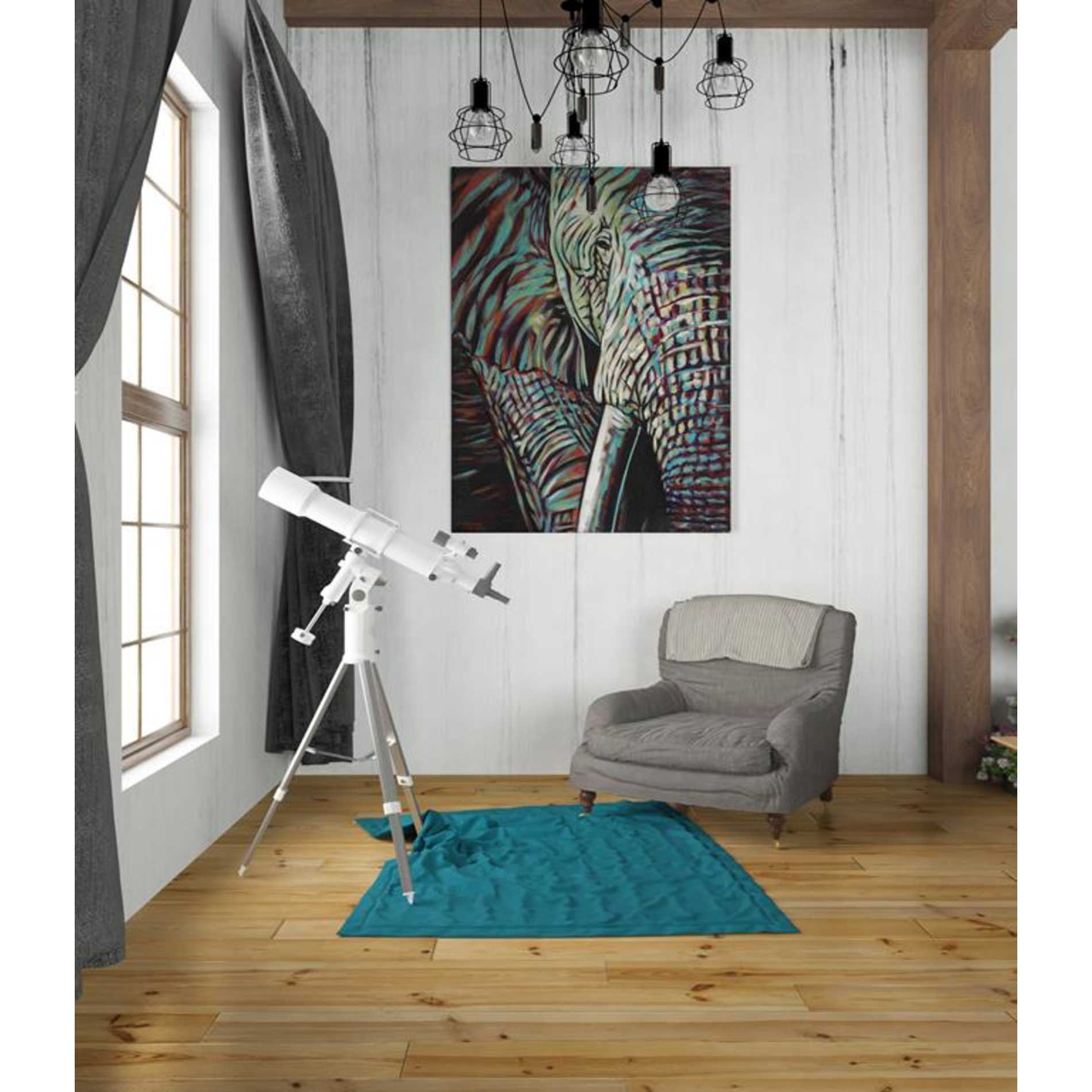 'Powerful Wildlife I' by Carolee Vitaletti Giclee Canvas Wall Art