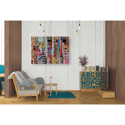 Image of 'Metro Mix 21 II' by Erin Ashley Canvas Wall Art,34 x 26