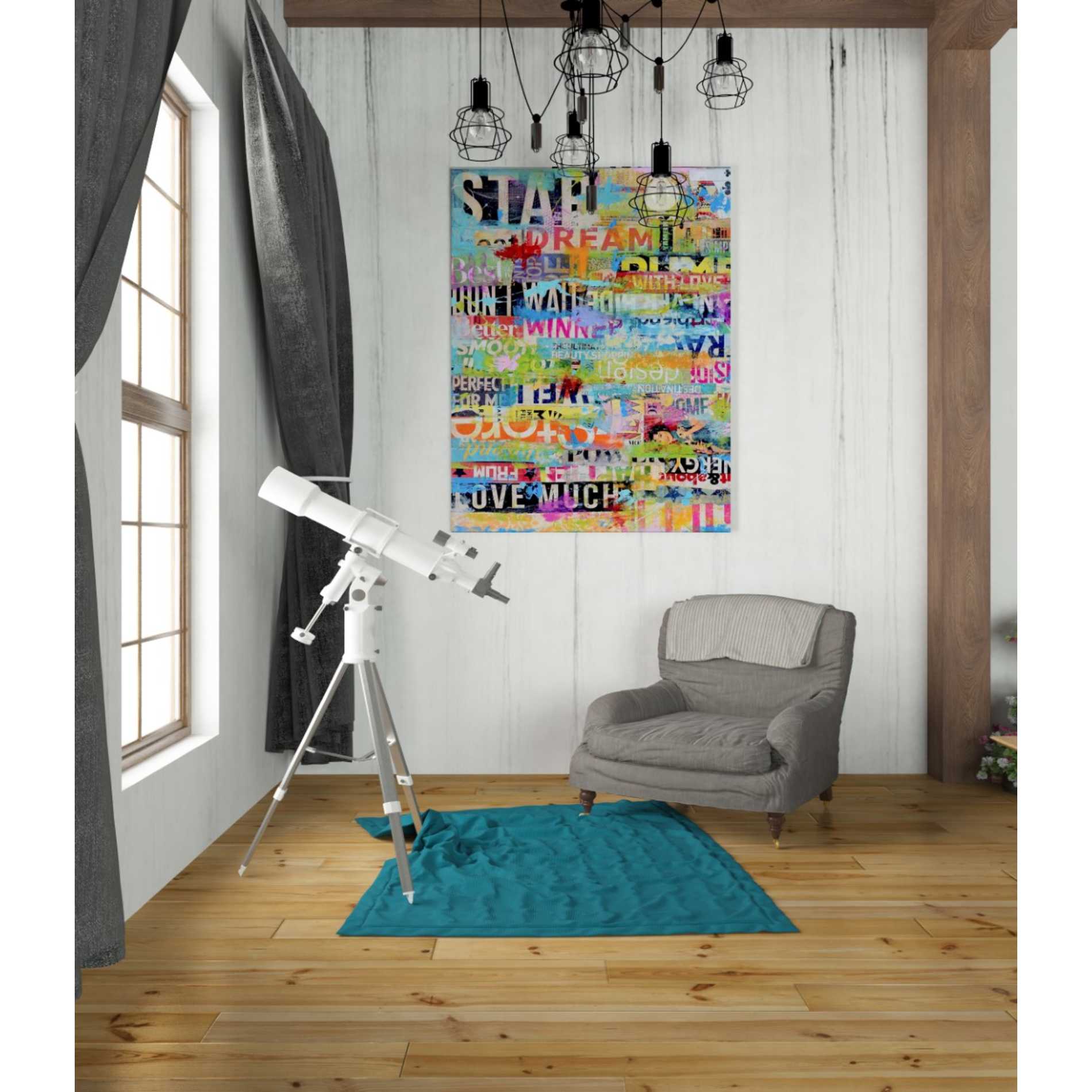 'Metro Mix 33 I' by Erin Ashley Canvas Wall Art,26 x 34