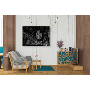 'Ballroom Sketch' by Ethan Harper Canvas Wall Art,34 x 26