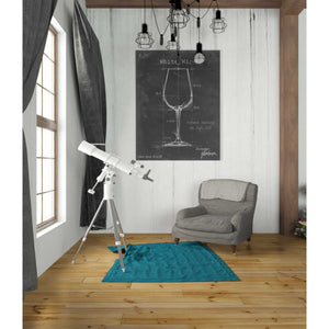 'Barware Blueprint IV' by Ethan Harper Canvas Wall Art,26 x 34