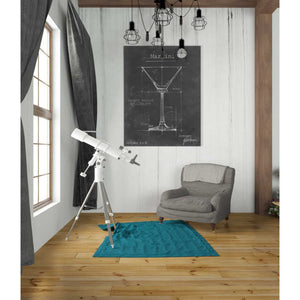 'Barware Blueprint V' by Ethan Harper Canvas Wall Art,26 x 34