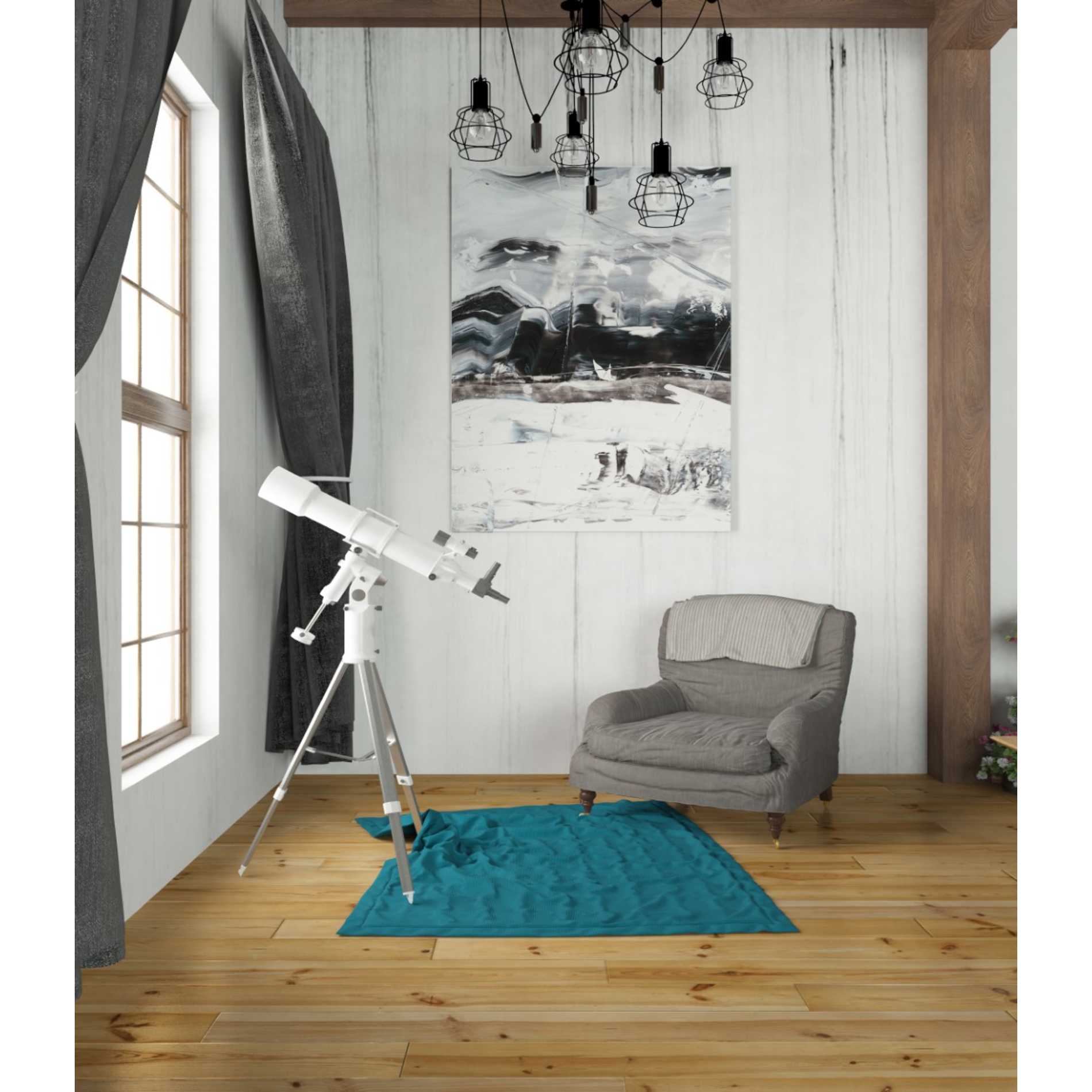 'Winter Lightning I' by Ethan Harper Canvas Wall Art,26 x 34
