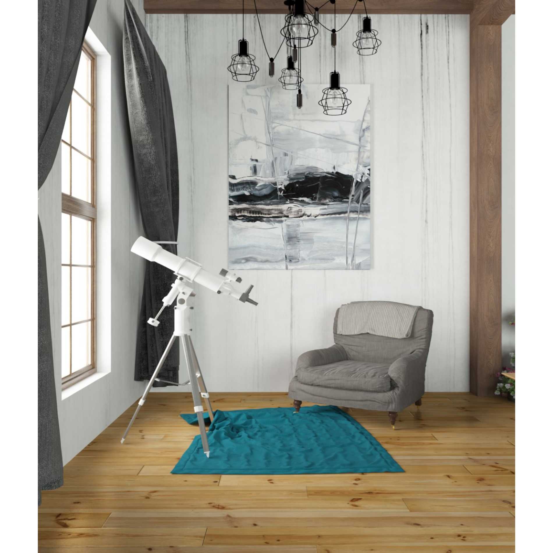 'Winter Lightning II' by Ethan Harper Canvas Wall Art,26 x 34