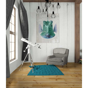 'Cowfish' by Fab Funky Giclee Canvas Wall Art