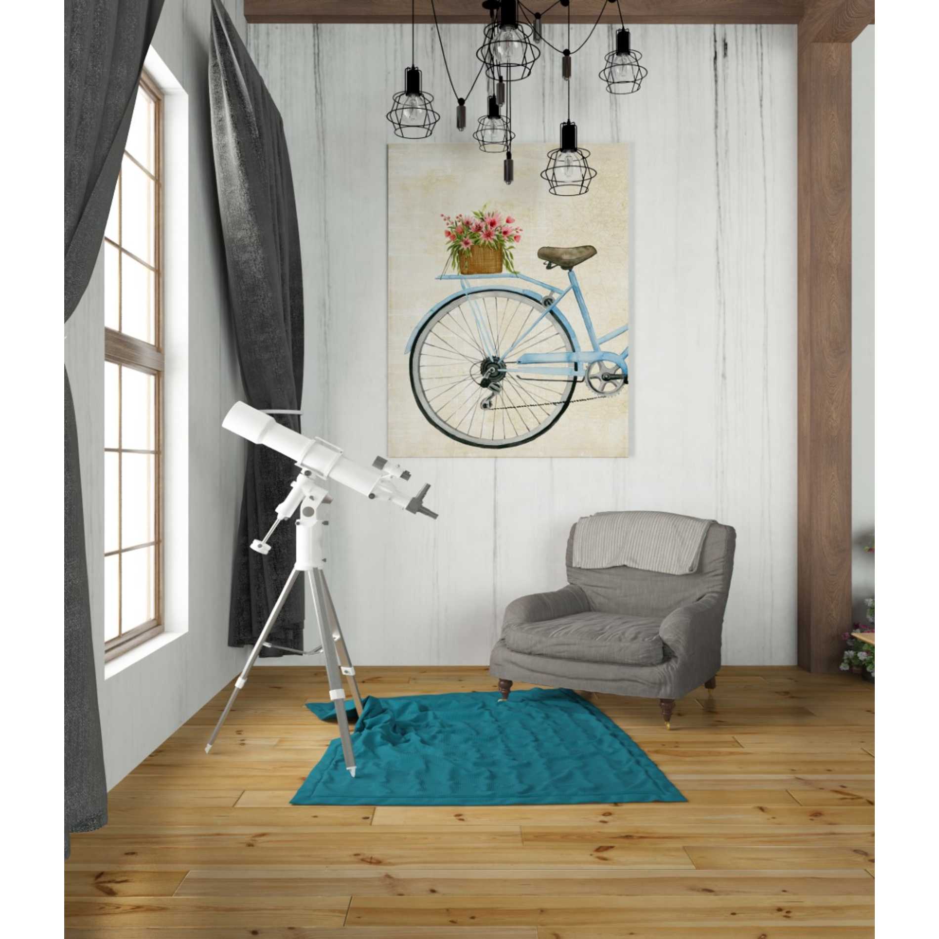 'Courier Fleur I' by Grace Popp Canvas Wall Art,26 x 34