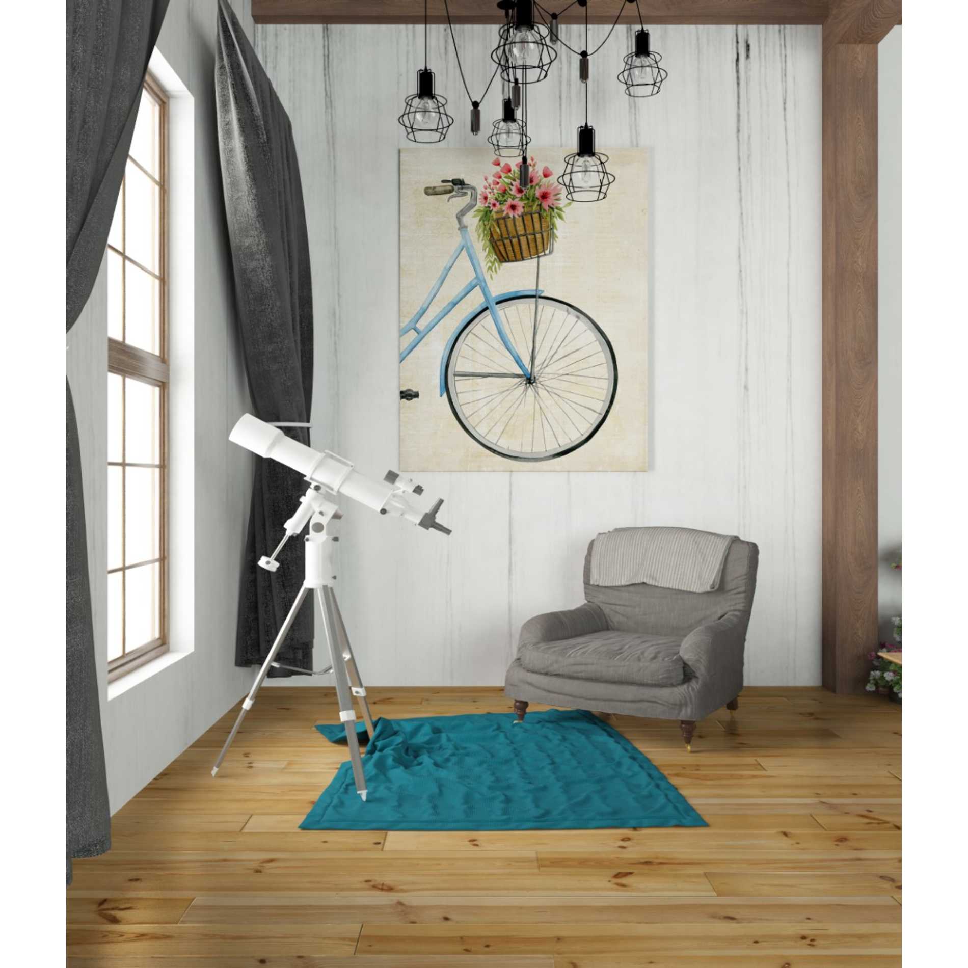 'Courier Fleur II' by Grace Popp Canvas Wall Art,26 x 34