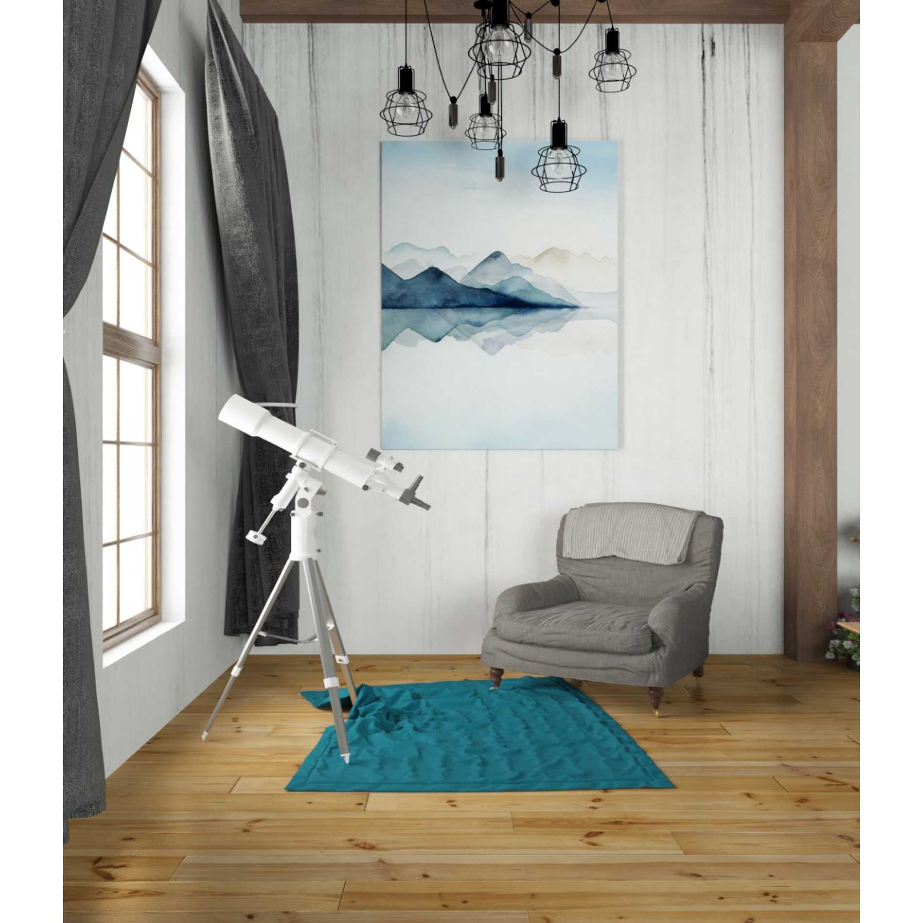 'Glacial I' by Grace Popp Canvas Wall Art,26 x 34