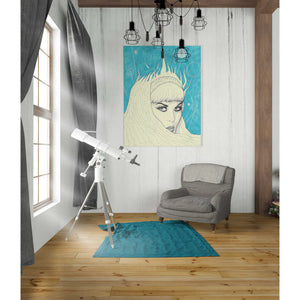 'Space Queen Ice' by Craig Snodgrass, Canvas Wall Art,26 x 34