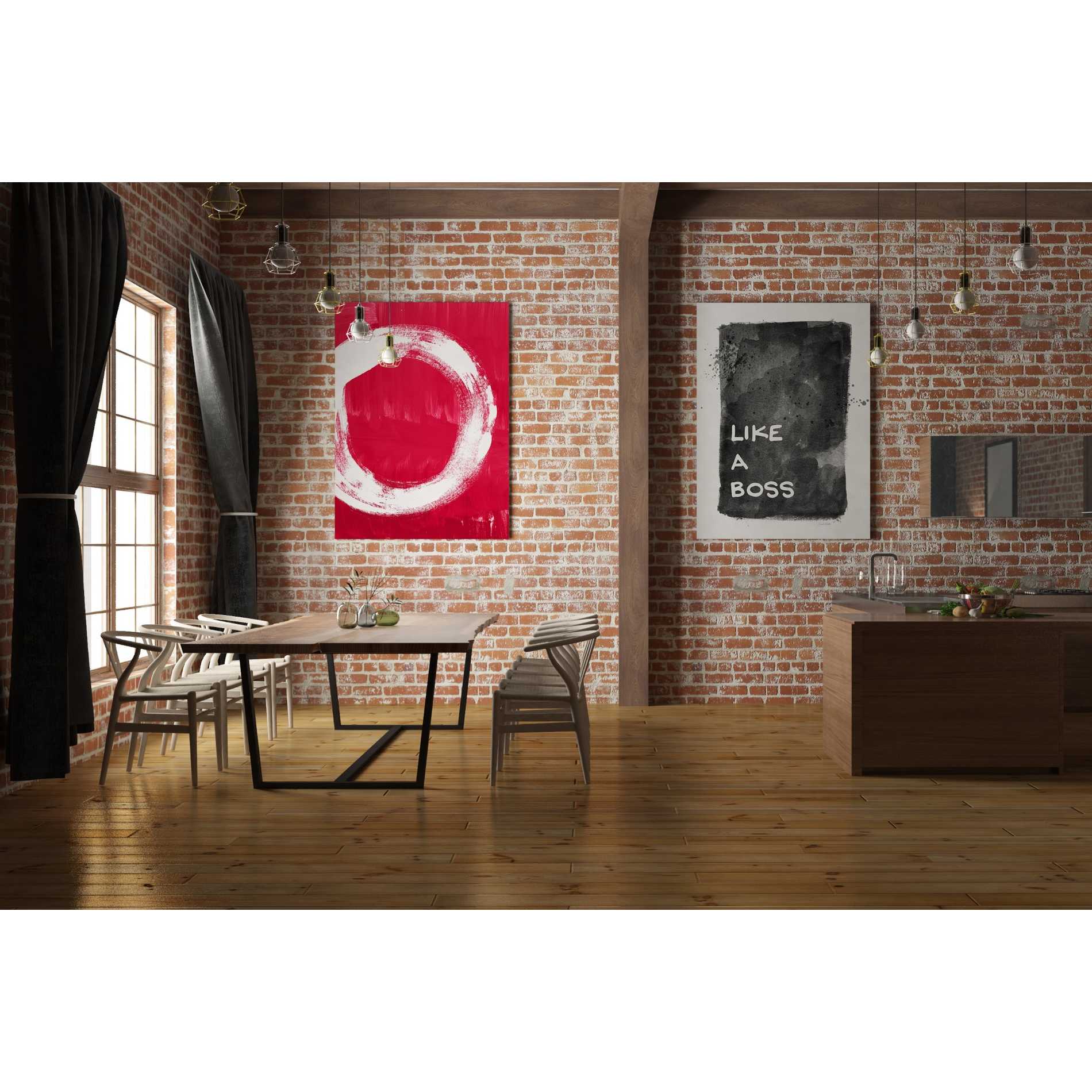 'Like A Boss' by Linda Woods, Canvas Wall Art,26 x 34