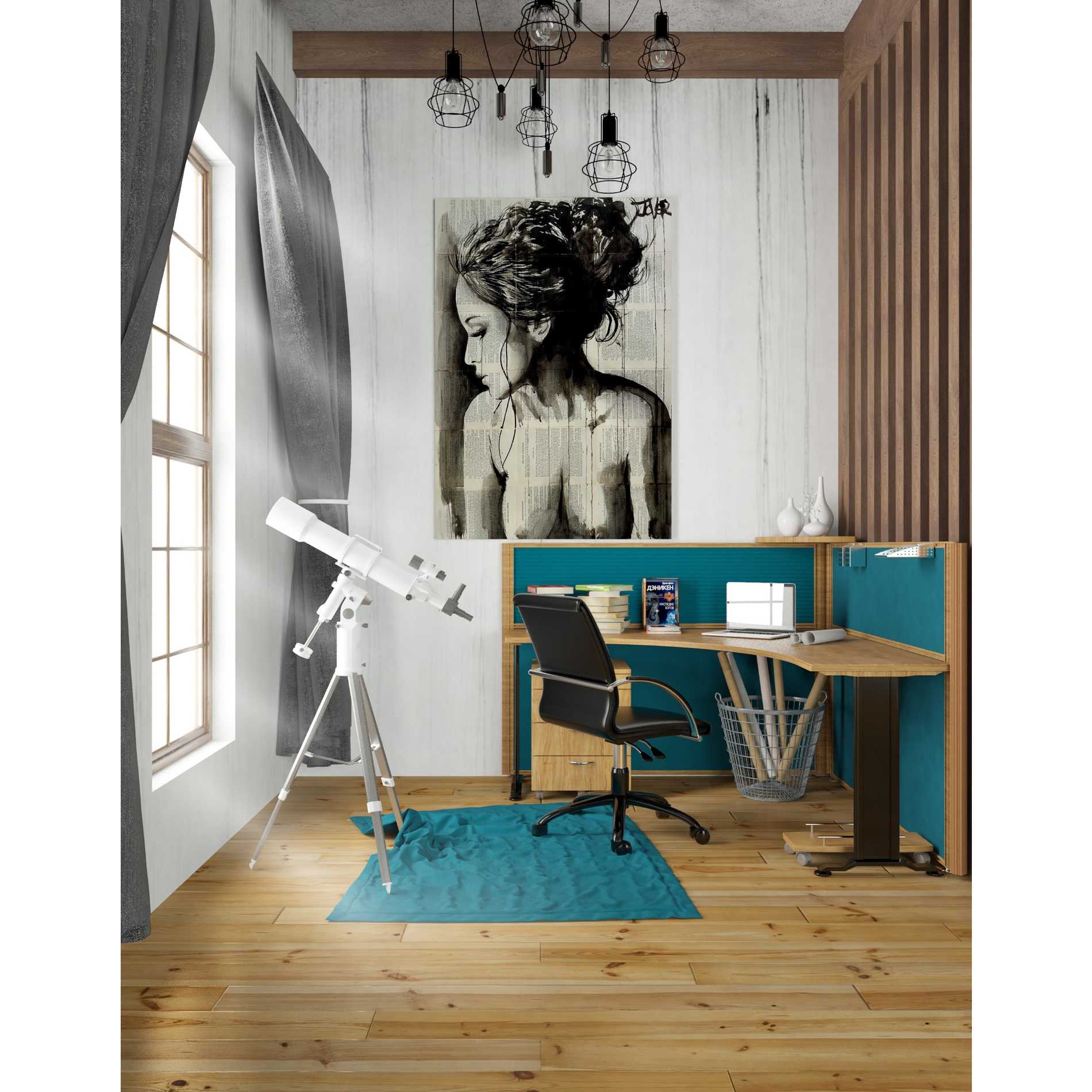 'Dreamer' by Loui Jover, Canvas Wall Art,26 x 40