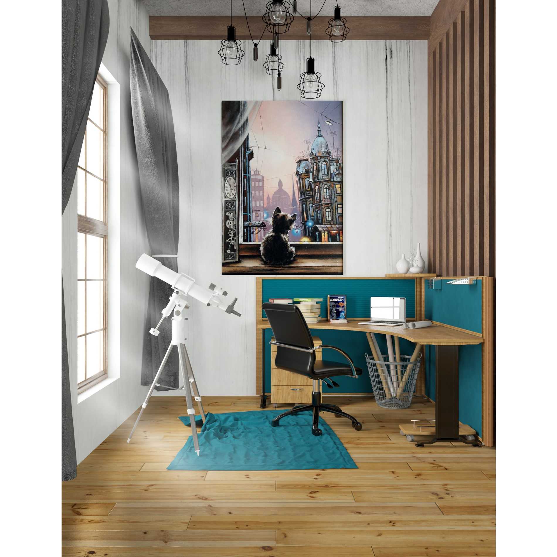 'Where Are You' by Alexander Gunin, Canvas Wall Art,26 x 40