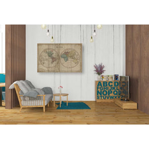'Old World Eastern Western' by Wild Apple Portfolio, Canvas Wall Art,26 x 40