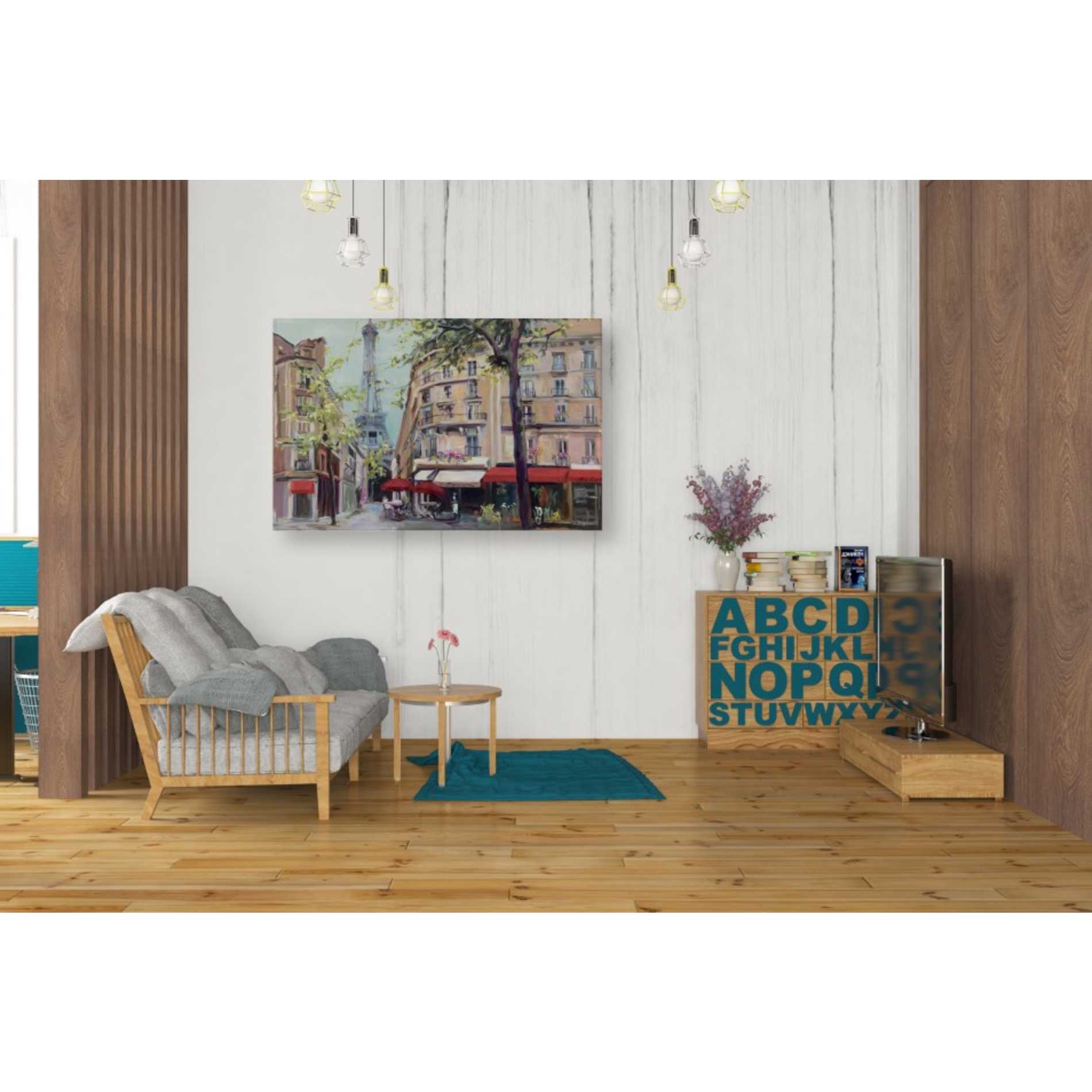 'Springtime in Paris' by Marilyn Hageman, Canvas Wall Art,26 x 40