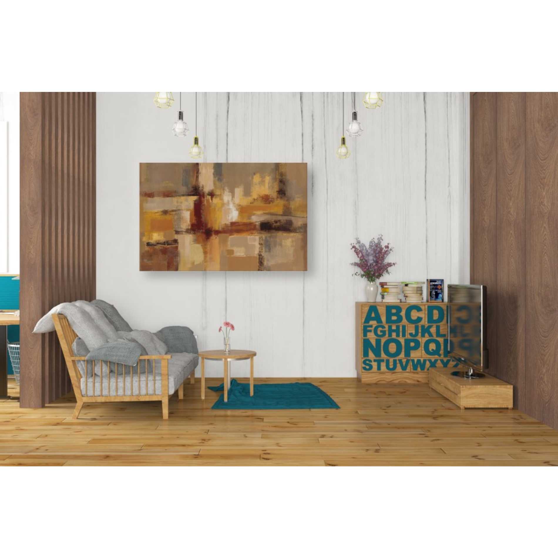 'Sandcastles' by Silvia Vassileva, Canvas Wall Art,26 x 40