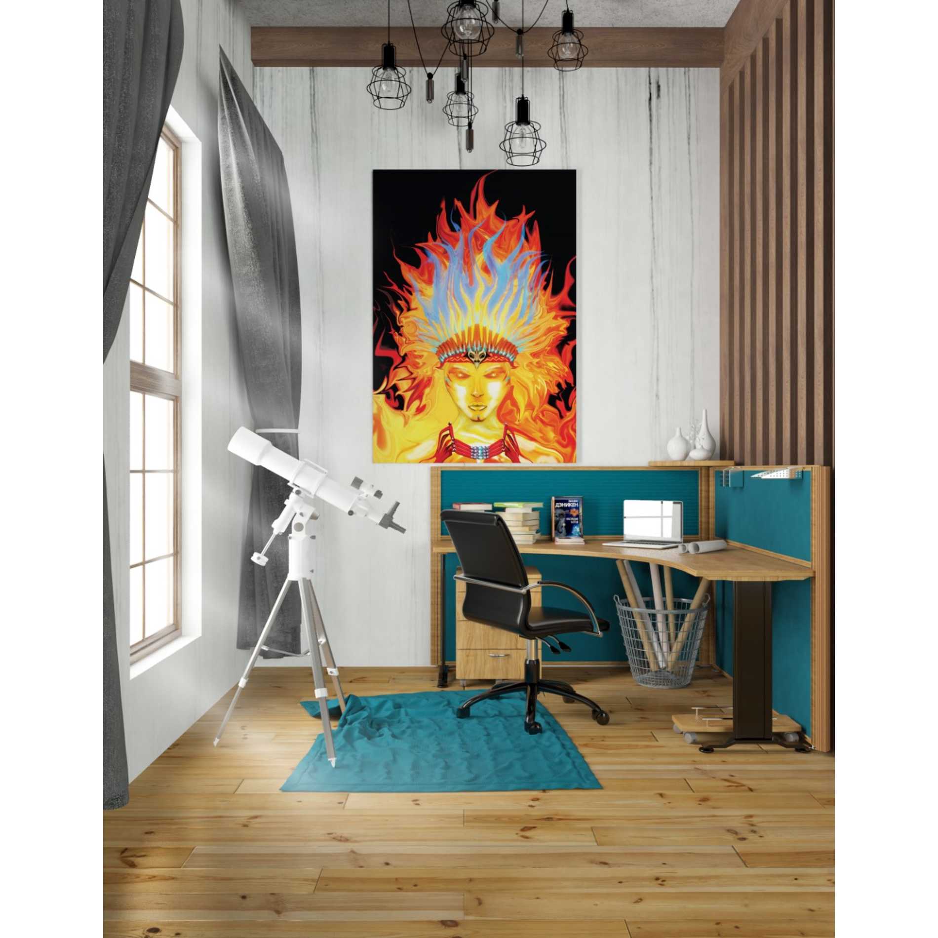 'Totem' by Michael StewArt, Canvas Wall Art,26 x 40
