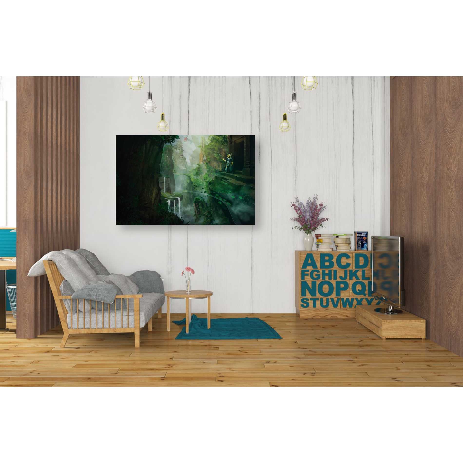 'Dragon Valley' by Jonathan Lam, Canvas Wall Art,26 x 40