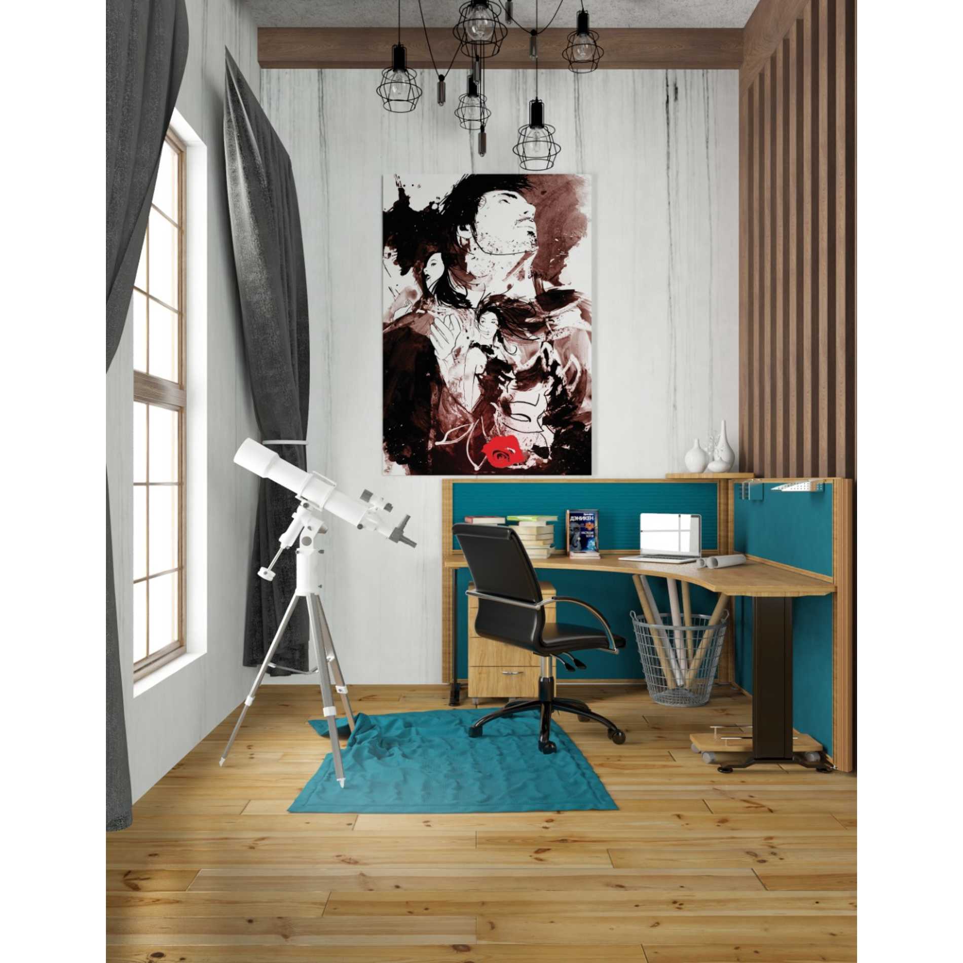 'Romance Revenge Revolution' by Jonathan Lam, Canvas Wall Art,26 x 40