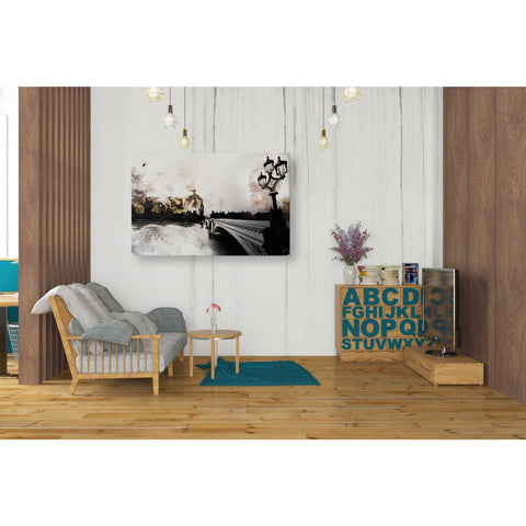 Image of 'The Thames' by Jonathan Lam, Giclee Canvas Wall Art