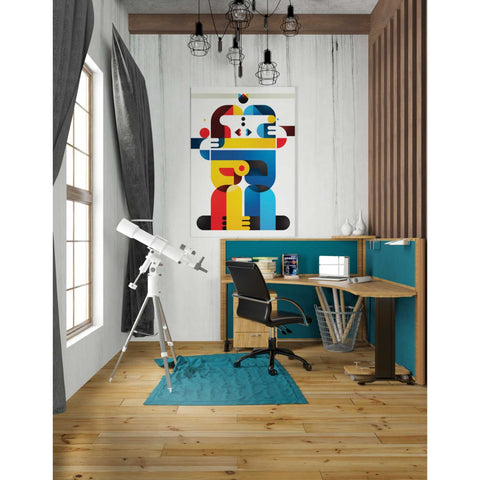 Image of 'The Kiss' by Antony Squizzato, Canvas Wall Art,26 x 40