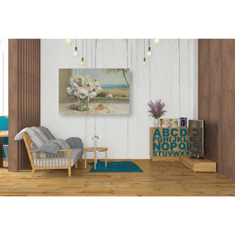 Image of 'Coastal Roses v.2' by Danhui Nai, Canvas Wall Art,26 x 40