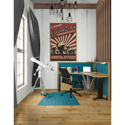 Image of 'Revolution' Canvas Wall Art,26 x 40