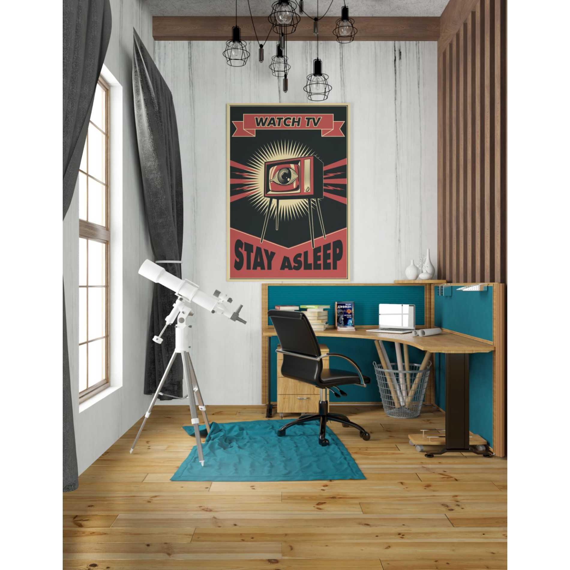 'TV' Canvas Wall Art,26 x 40
