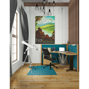 'Visions of the Future: Earth' Canvas Wall Art,26 x 40
