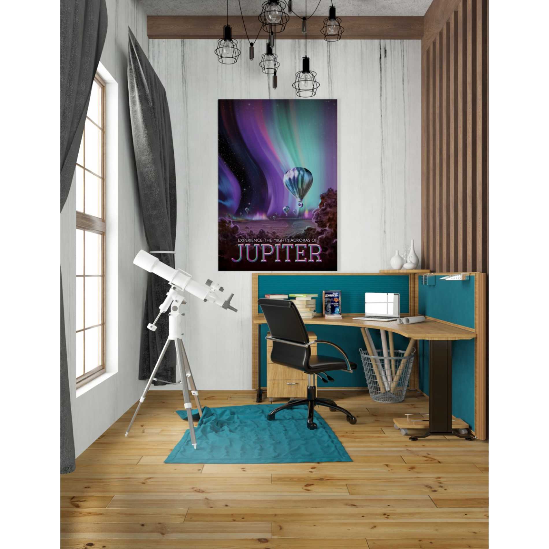 'Visions of the Future: Jupiter' Canvas Wall Art,26 x 40