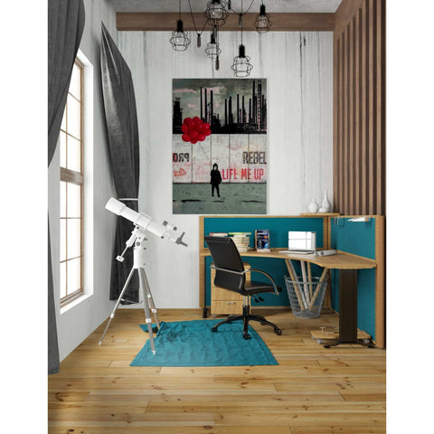 Image of 'LIFE ME UP III' by DB Waterman, Giclee Canvas Wall Art