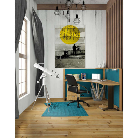 Image of 'STREET WITH A VIEW' by DB Waterman, Giclee Canvas Wall Art