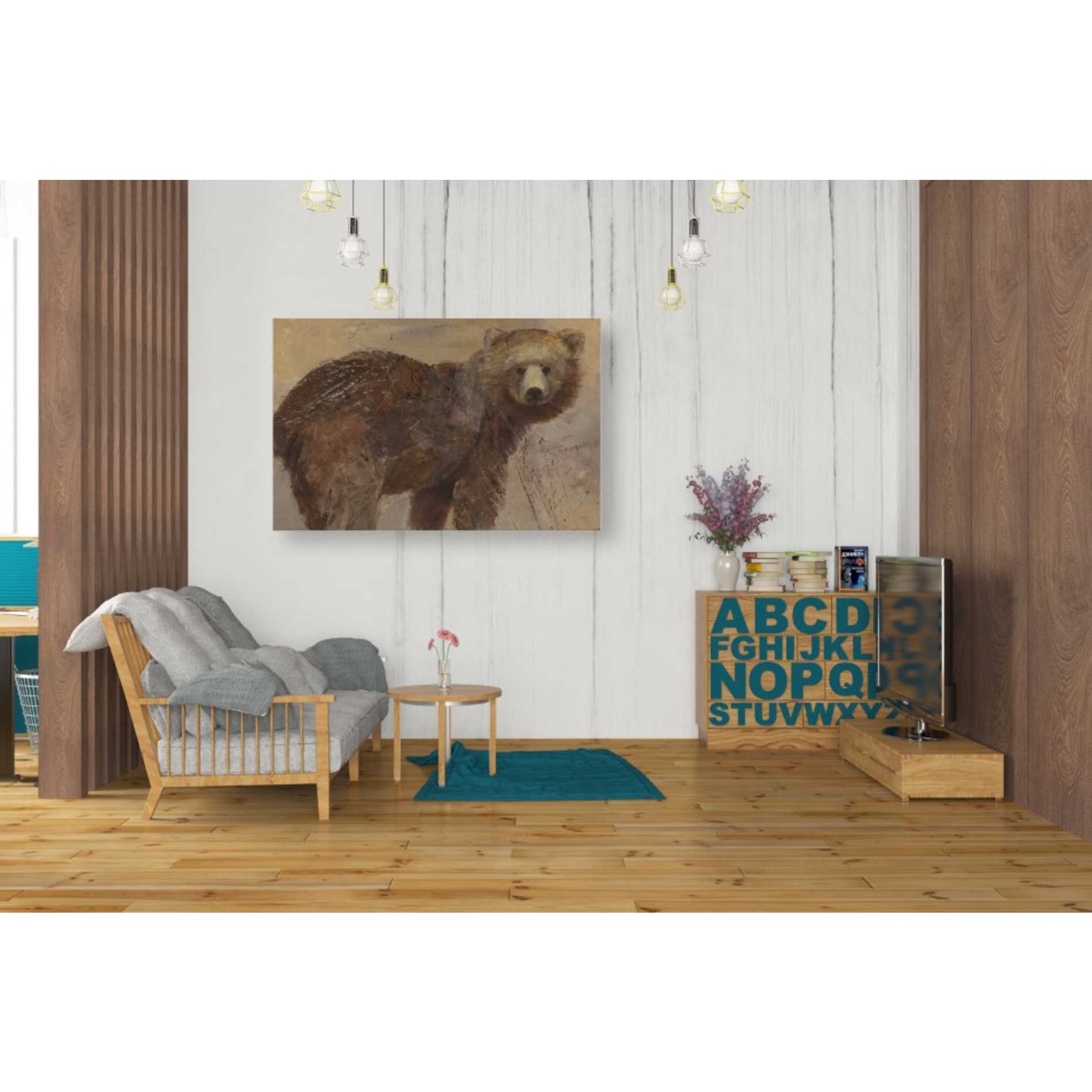 'Backward Glance' by Albena Hristova, Canvas Wall Art,40 x 26