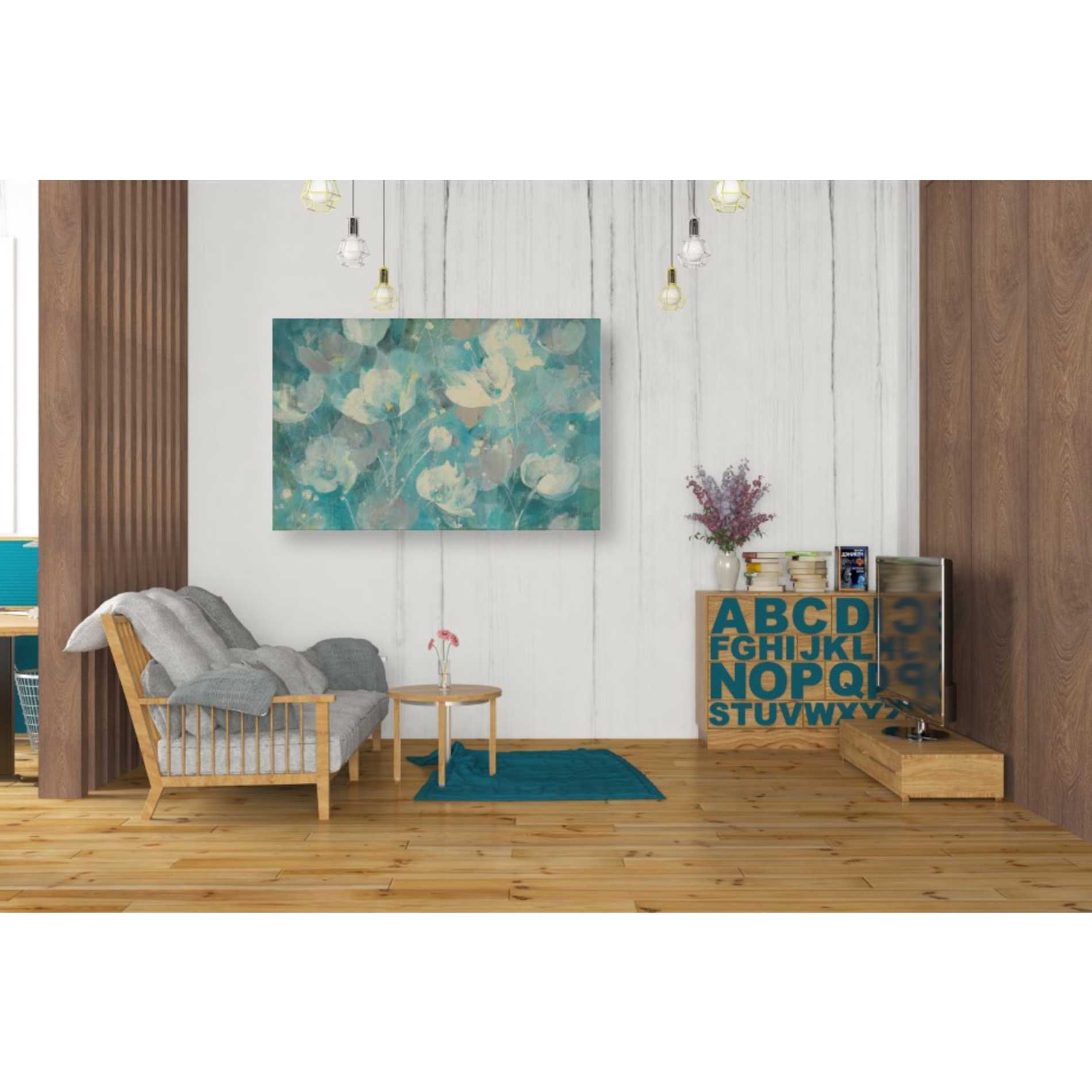 'Gardens Past' by Albena Hristova, Canvas Wall Art,40 x 26