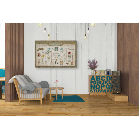 Image of 'Royal Garden I' by Daphne Brissonet, Canvas Wall Art,26 x 40