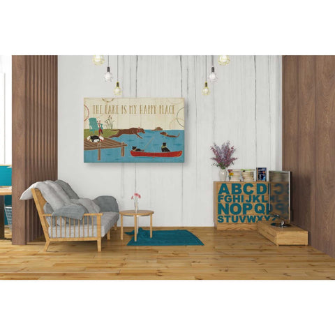 Image of 'Lake Pals I' by Veronique Charron, Canvas Wall Art,40 x 26