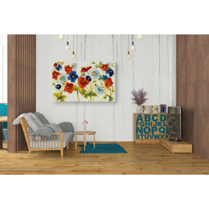 'Independent Blooms I' by Shirley Novak, Canvas Wall Art,40 x 26