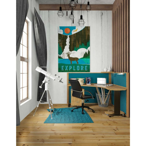 Image of 'Big Sky II' by Michael Mullan, Canvas Wall Art,26 x 40