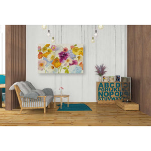 'For Paris on White' by Shirley Novak, Canvas Wall Art,40 x 26