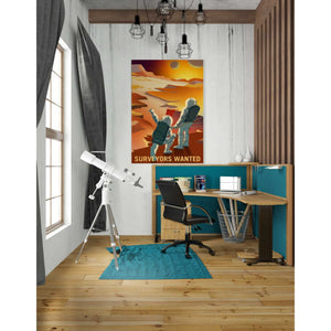 'Mars Explorer Series: Surveyors Wanted' Canvas Wall Art,26 x 40