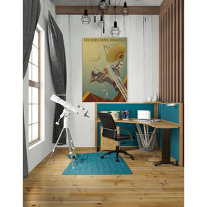 'Mars Explorer Series: Technicians Wanted' Canvas Wall Art,26 x 40