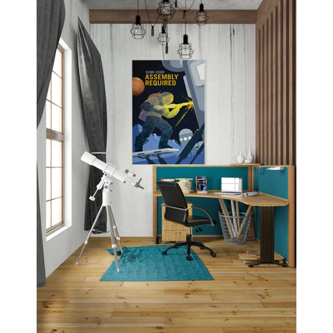 Image of 'Mars Explorer Series: Some User Assembly Required' Canvas Wall Art,26 x 40