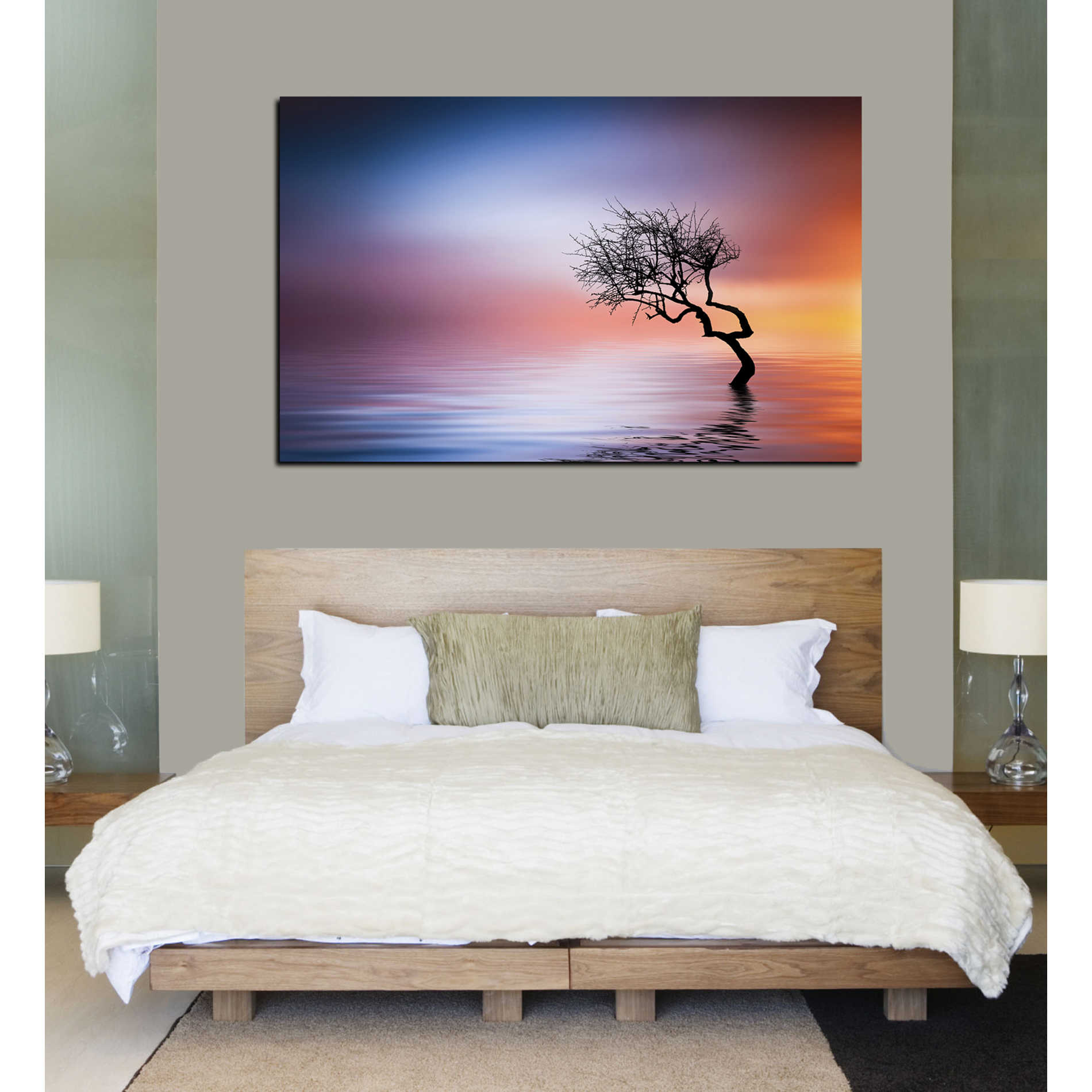 'Growing Reflections' Canvas Wall Art,26 x 40