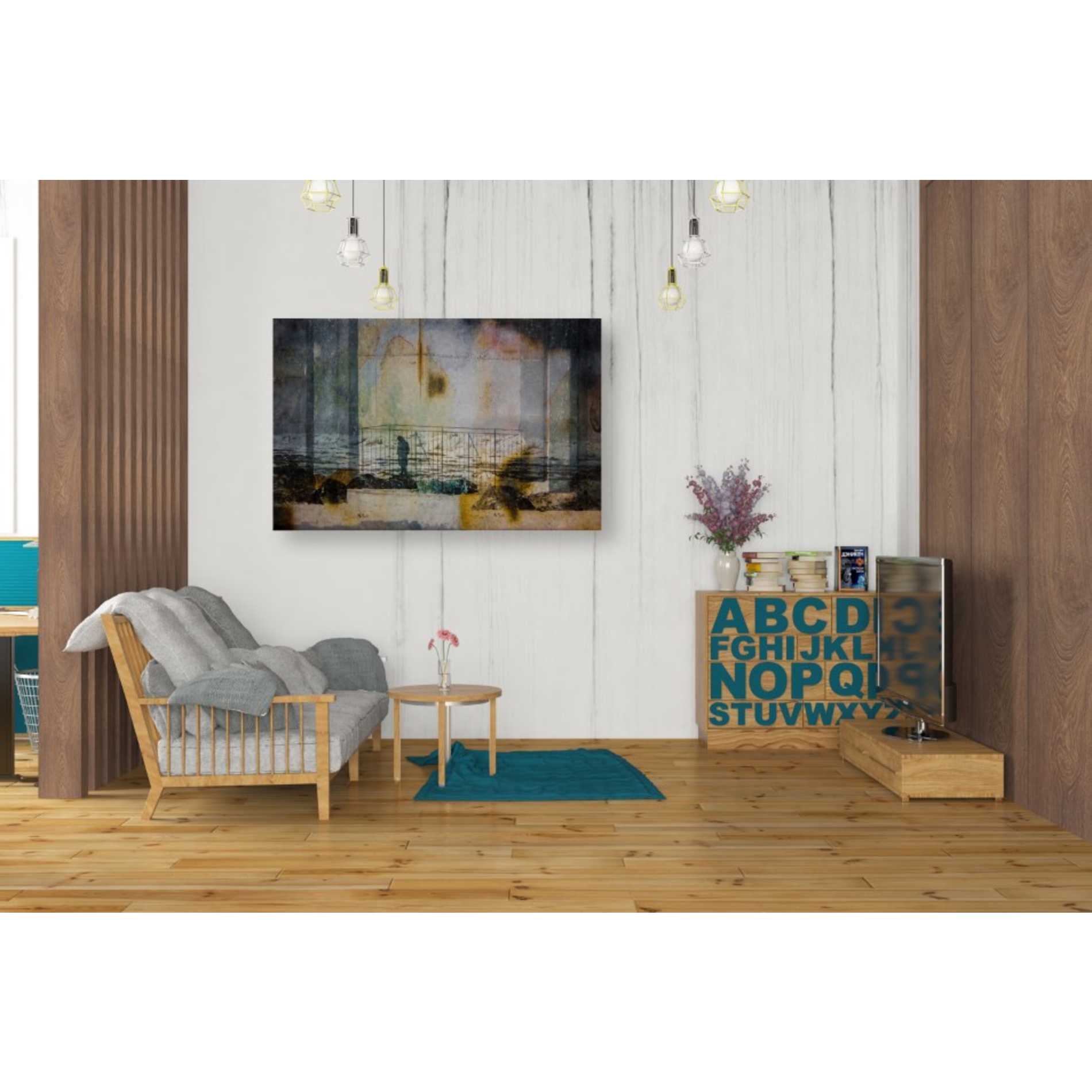 'CAPTURED' by DB Waterman, Giclee Canvas Wall Art