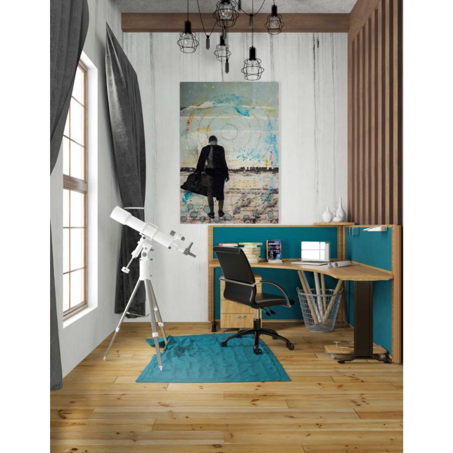 'GIRL WANDERING' by DB Waterman, Giclee Canvas Wall Art