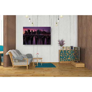 'Manhattan Glow' by Katherine Gendreau, Giclee Canvas Wall Art