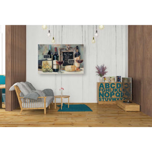 'Les Fromages' by Marilyn Hageman, Canvas Wall Art,40 x 26