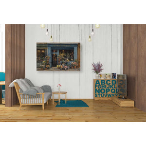 'Lartisan Fleuriste' by Marilyn Hageman, Canvas Wall Art,40 x 26