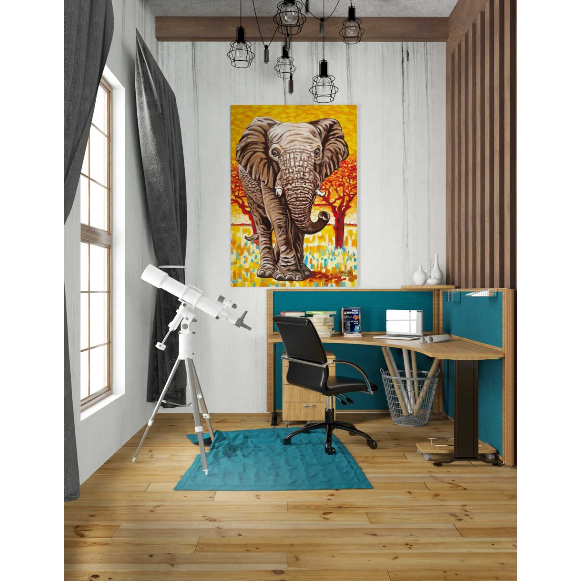 'Wild Africa I' by Carolee Vitaletti Giclee Canvas Wall Art