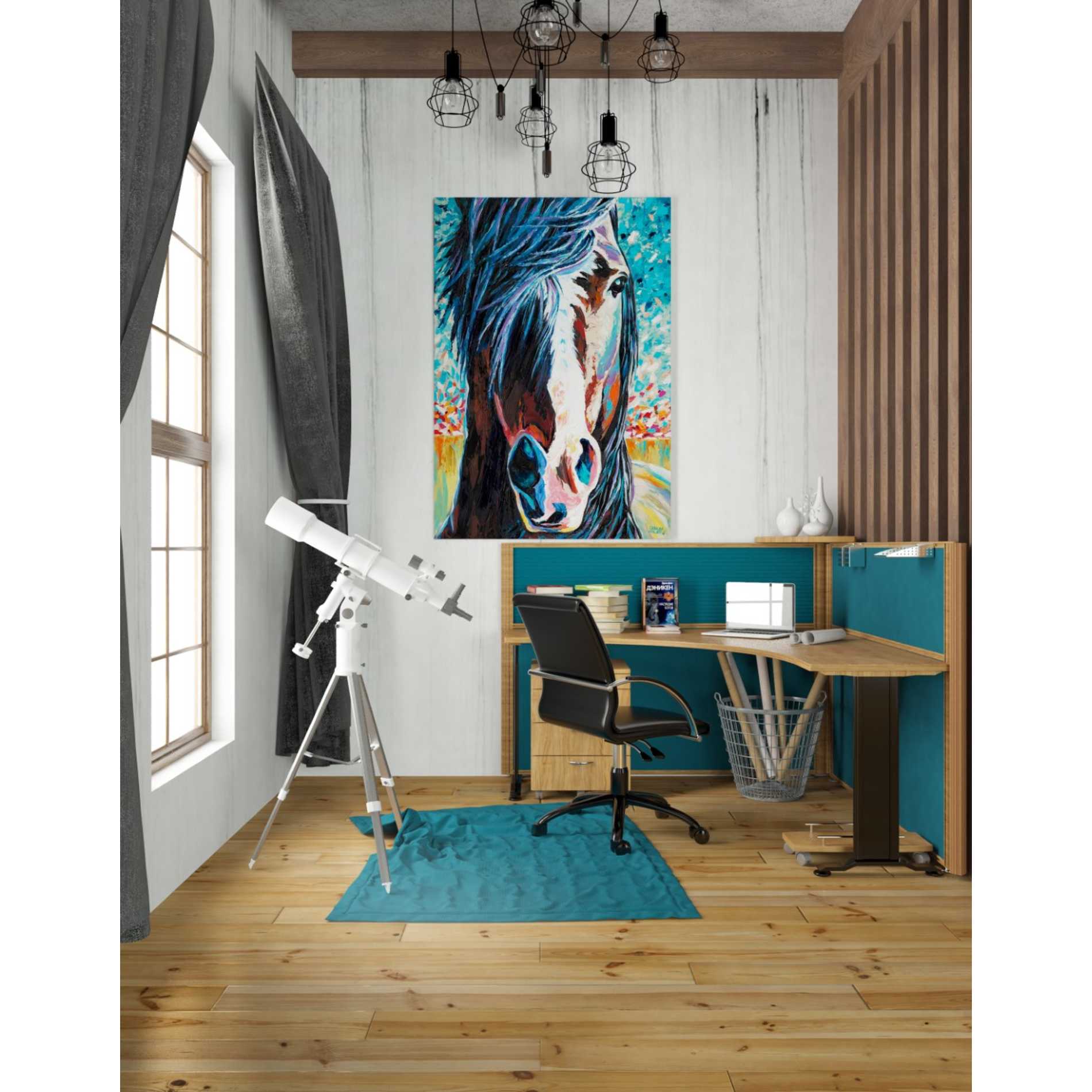 'Wild at Heart I' by Carolee Vitaletti Giclee Canvas Wall Art